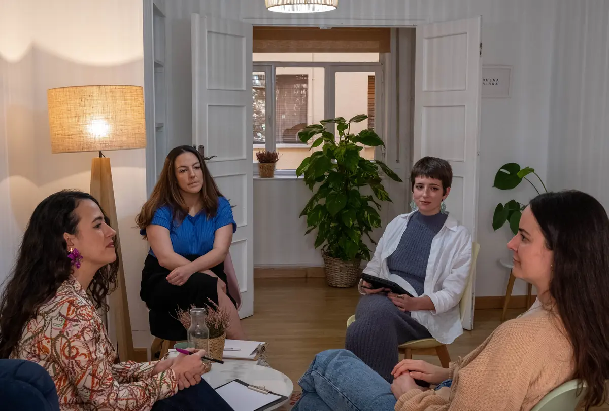 Sesión grupal en El Nido Psicología